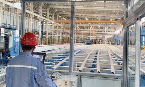 welcome海洋之神铝业铝型材挤压的工艺流程